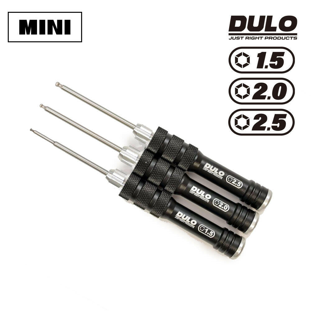 DULO RCメンテナンス ミニドライバーボールポイント 3本セット – RAYWOOD