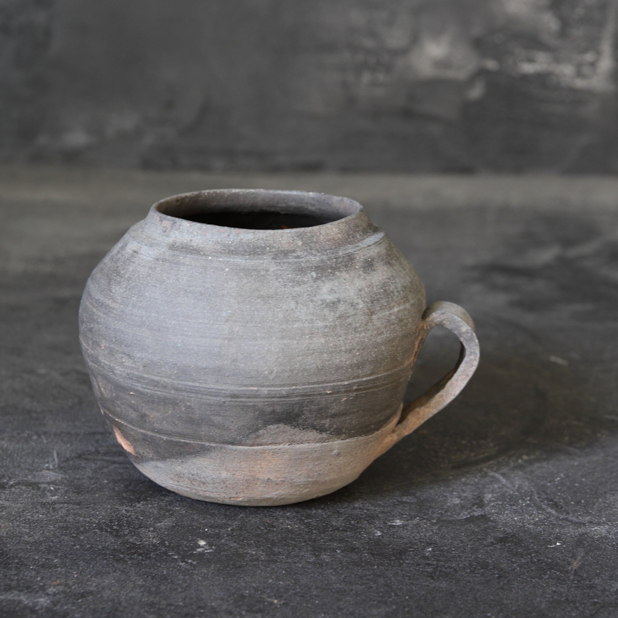 古墳時代 須恵器 把手付壺（250–581 CE） | 入蘆花（ロカニイル）