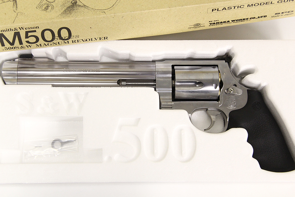 タナカ S&W M500 8 3/8インチ ステンレス マグナムリボルバー 発火式
