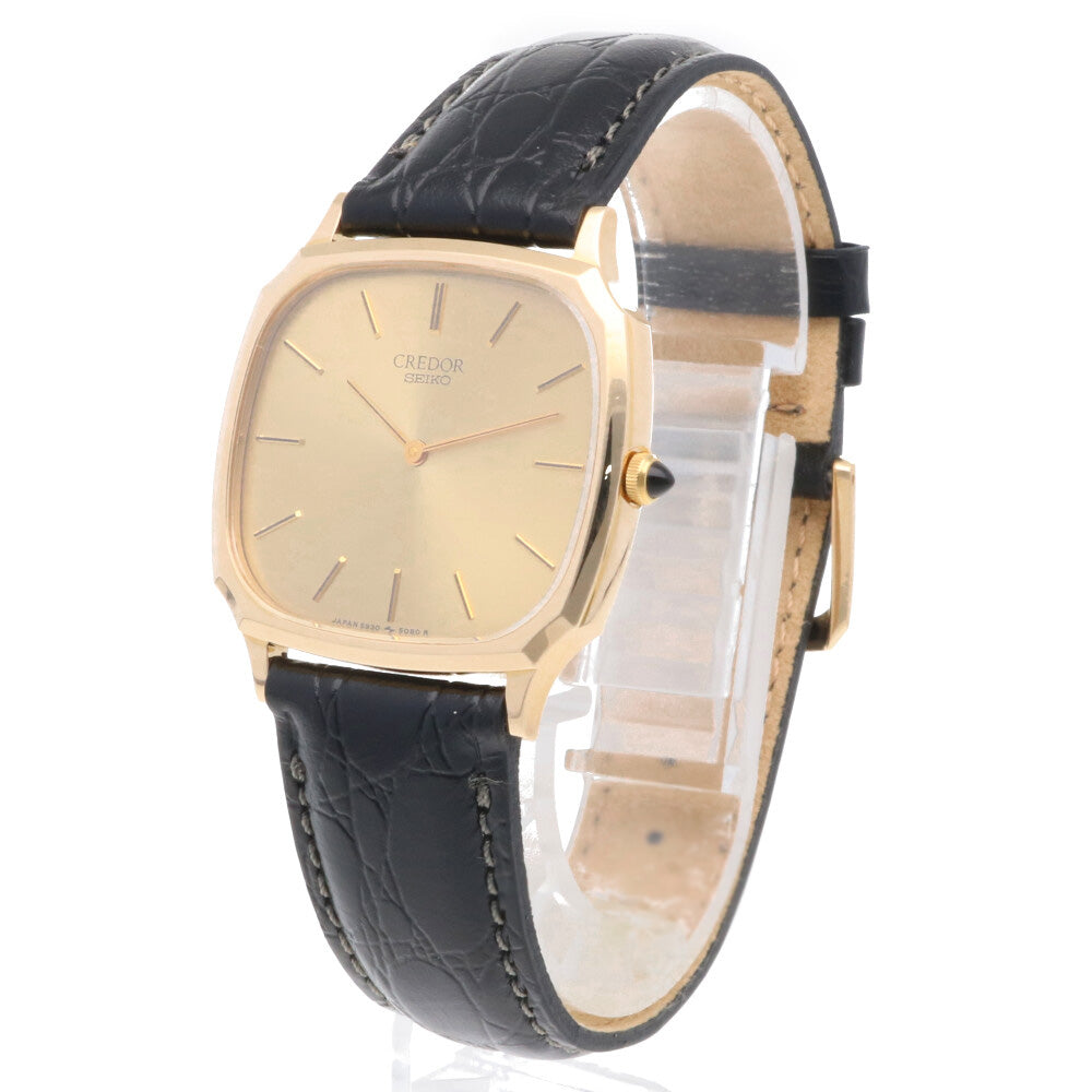 Credor Seiko CREDOR SEIKO Watch K14 Yellow Gold 5930-5080 Men's