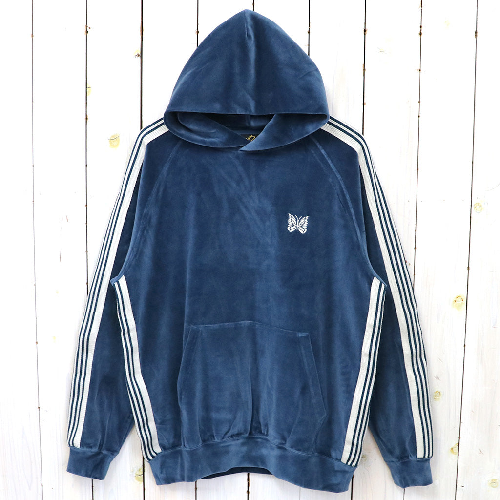 Needles『Track Hoody-C/Pe Velour』(Marine Blue) – Reggieshop