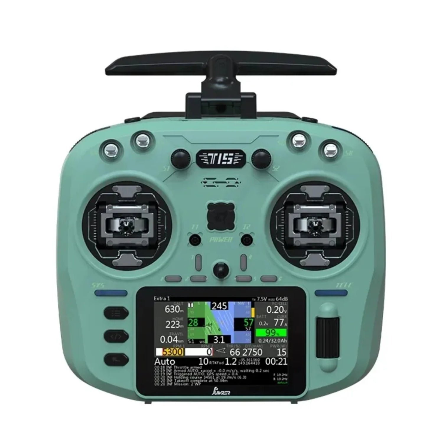 Buy Jumper T15 Advanced ELRS 2.4GHz Radio Controller - Mint Green