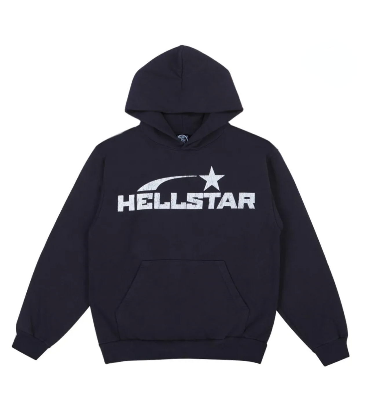 Hellstar Studios Basic Logo Hoodie Faded Black – Restock AR