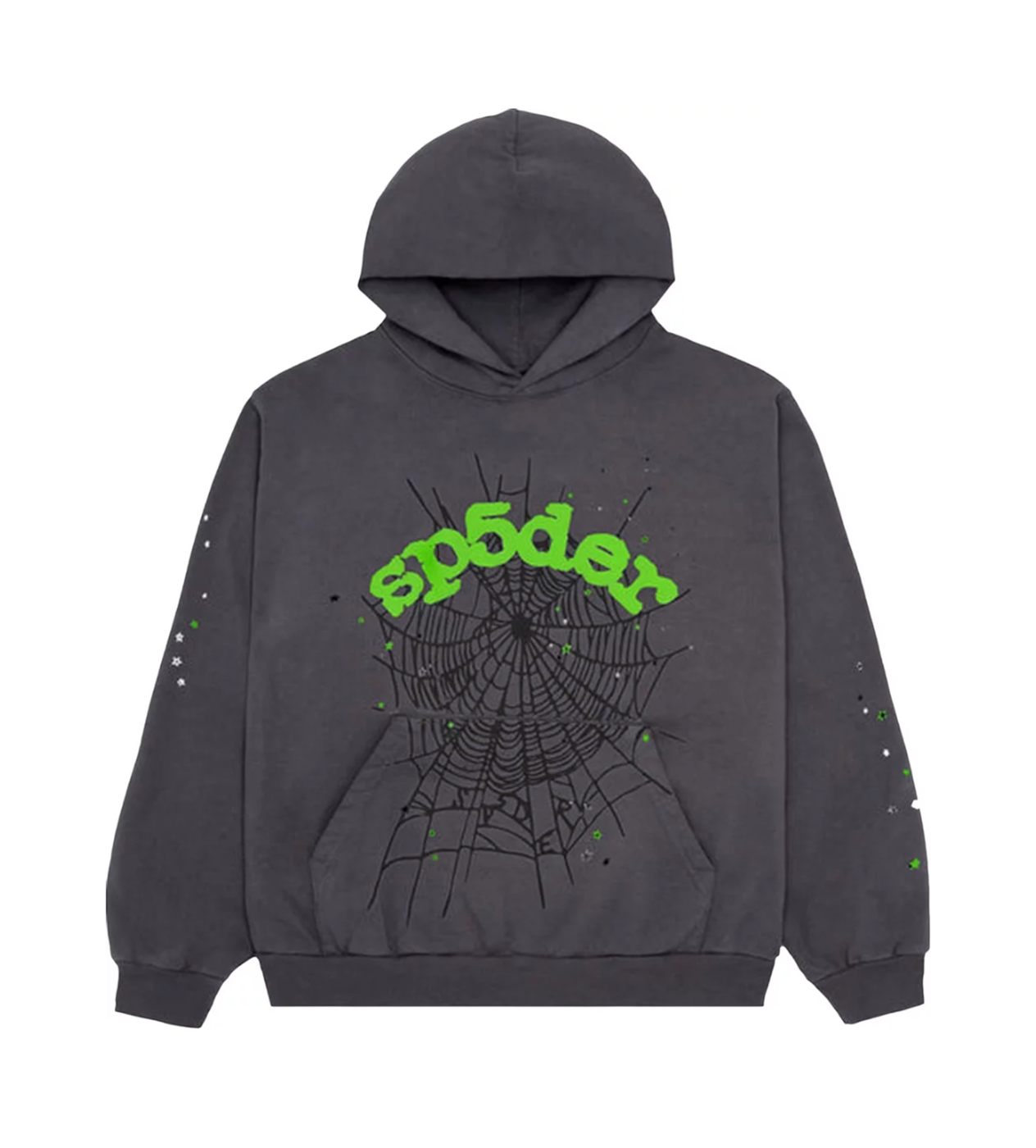 Sp5der Web Hoodie Slate Grey | Restock AR
