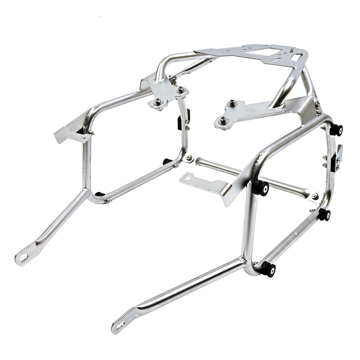 HARD WORX Honda 400X用 NX400用 /ﾄｯﾌﾟ&ｻｲﾄﾞｷｬﾘｱ SILVER | バイク用品