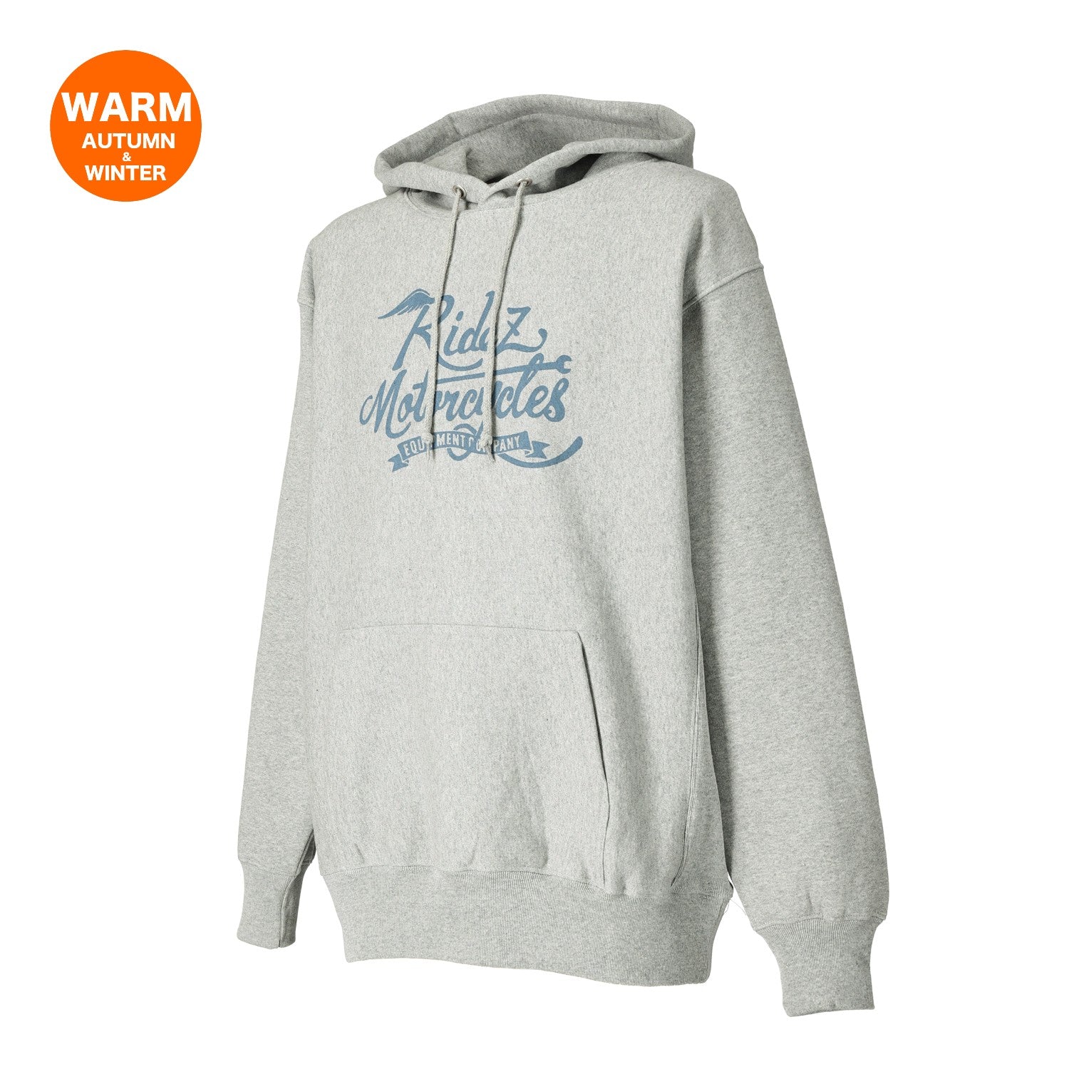 RIDEZ SKULL MC ZIP PARKA 12oz 厚手スカル ジップパーカー RHD04