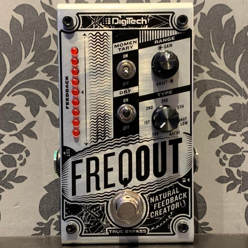 Digitech Freqout natural feedback creator – Rock City Guitar Shop