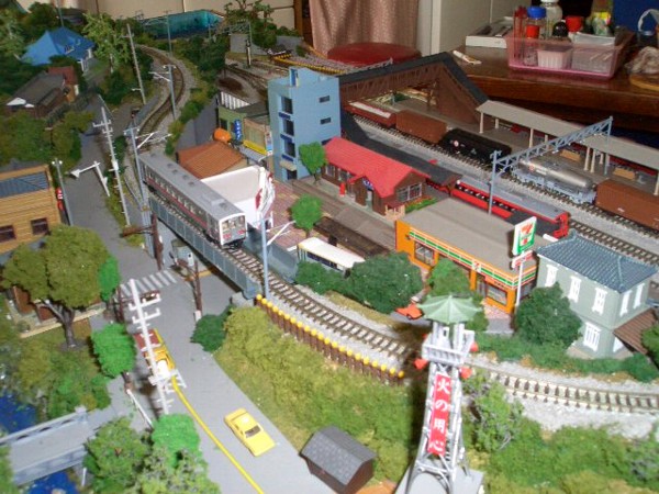鉄道模型レイアウト紹介2－2．地方ローカル線ジオラマ JR上内線「葛