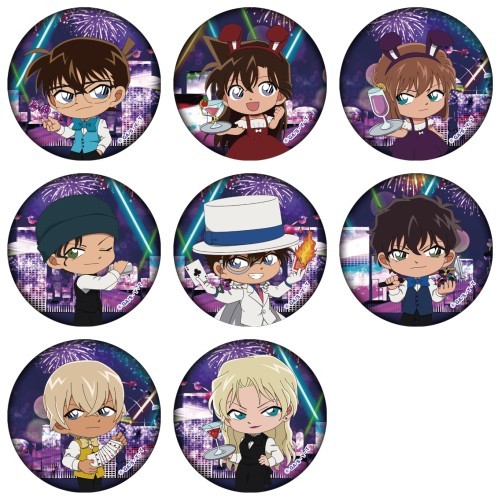 CDJapan : Case Closed (Detective Conan) Trading Can Badge Casino