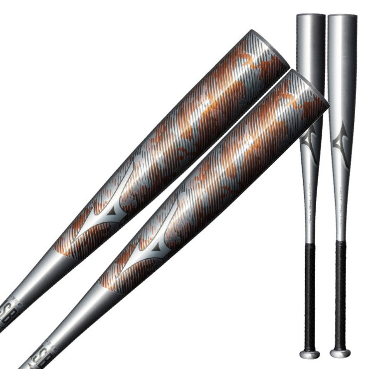 2025モデル】ミズノ 限定 少年軟式 金属バット ホットメタル HOT METAL