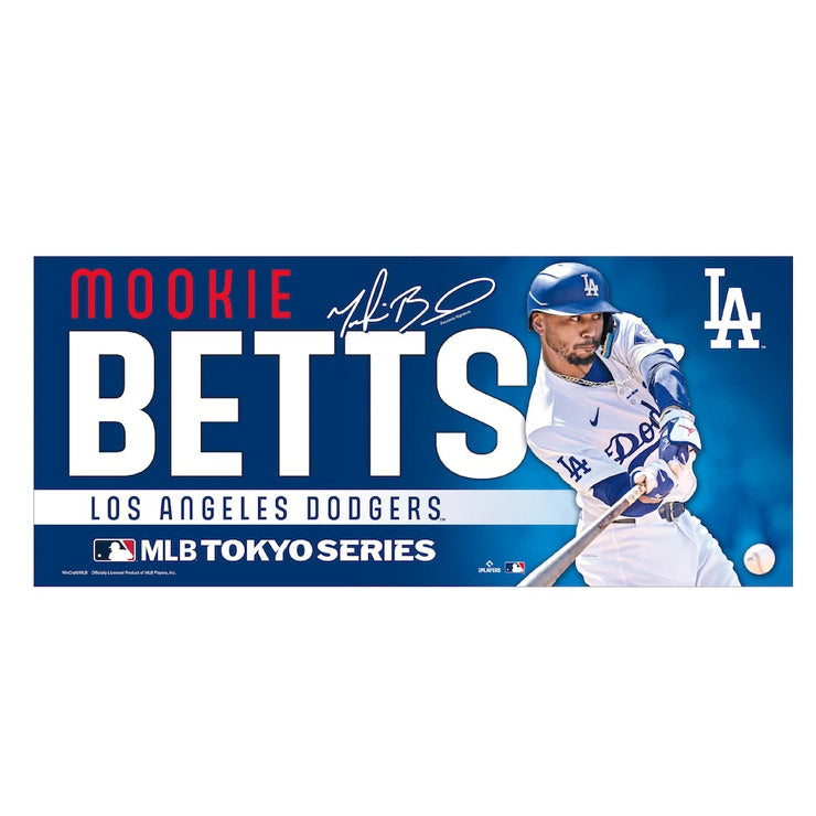ムーキー・ベッツ MLB Tokyo Series 2025 フェイスタオル 応援タオル