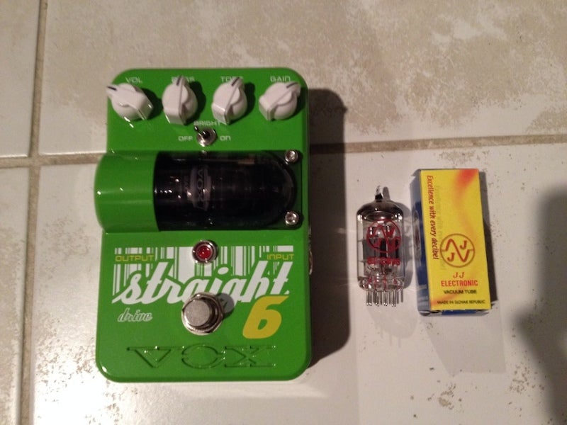 VOX FLAT4 Boost & Straight6 Driveの真空管交換 | ALL YOU NEED IS RED.