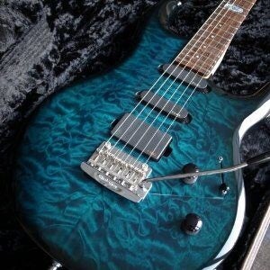 MUSICMAN BFR LUKE Bahama Blue Burst Quilt Maple | カズナブルの独り言