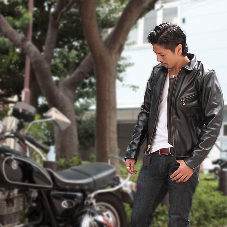 バンソン vanson enf ENF エンフィールド ライダース ジャケット