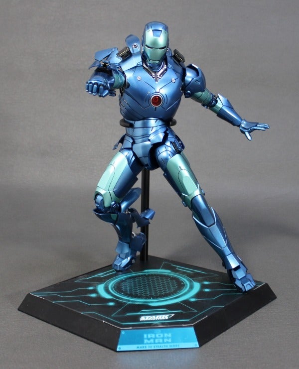 HOTTOYS アイアンマン マークⅢ ブルー・ステルス版 レビュー