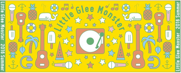 Little Glee Monster 2016 ナツタオル発売決定！！ | ワタナベ