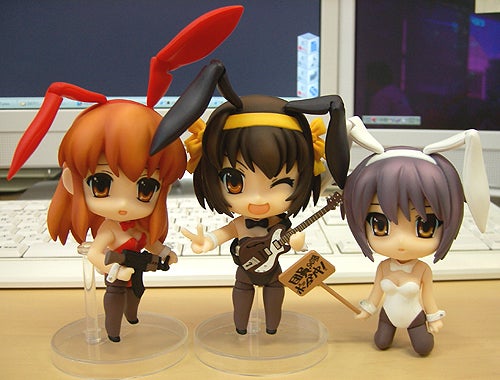 □ WF販売商品「ねんどろいど涼宮ハルヒの憂鬱 バニーガールセット