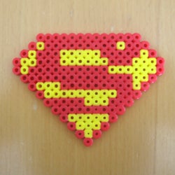 ｱｲﾛﾝﾋﾞｰｽﾞ》スーパーマン | 「DaccHo!《だっちょ》pokoのほのぼの