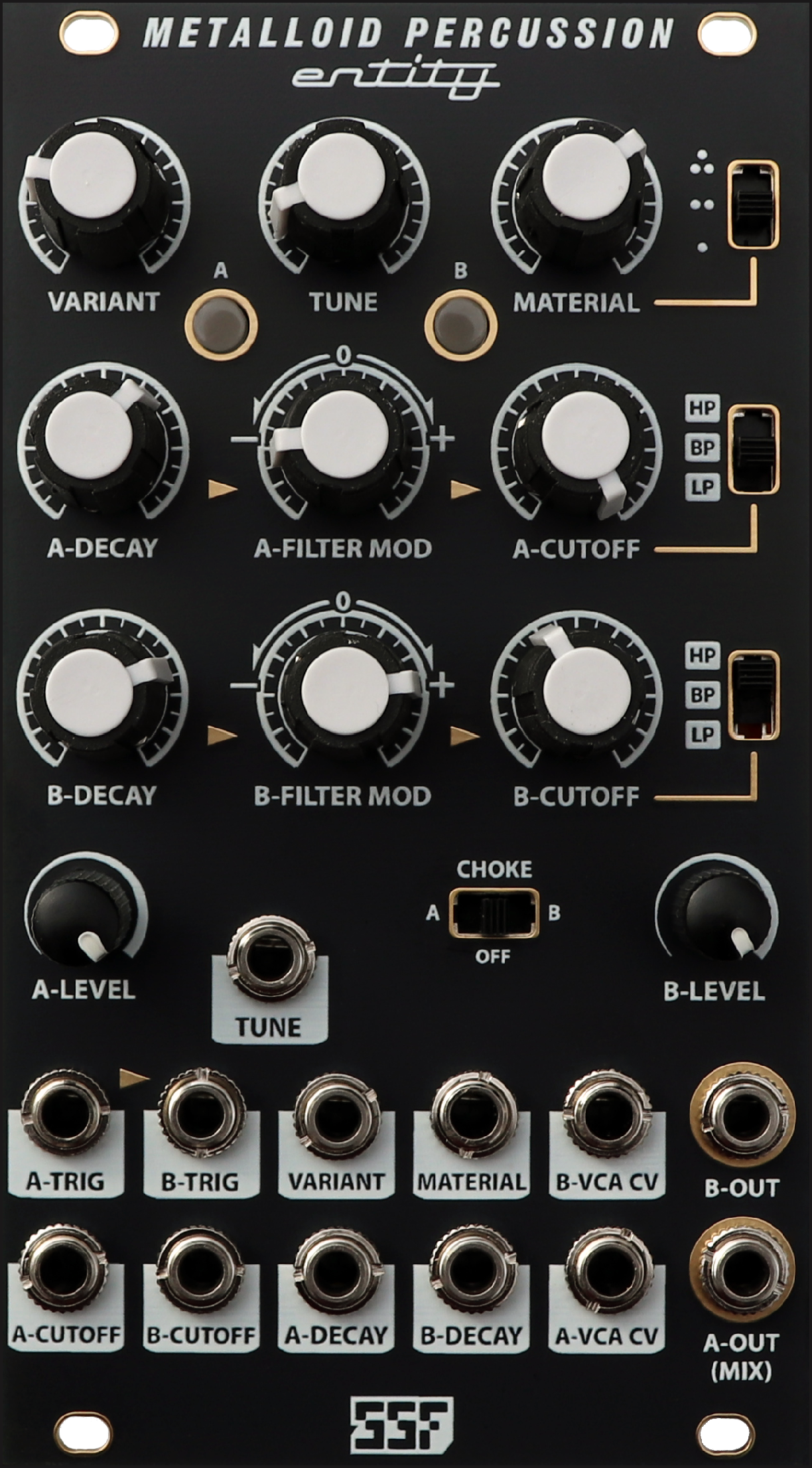 ssf lloid Percussion モジュラーシンセ ssf lloid Percussion