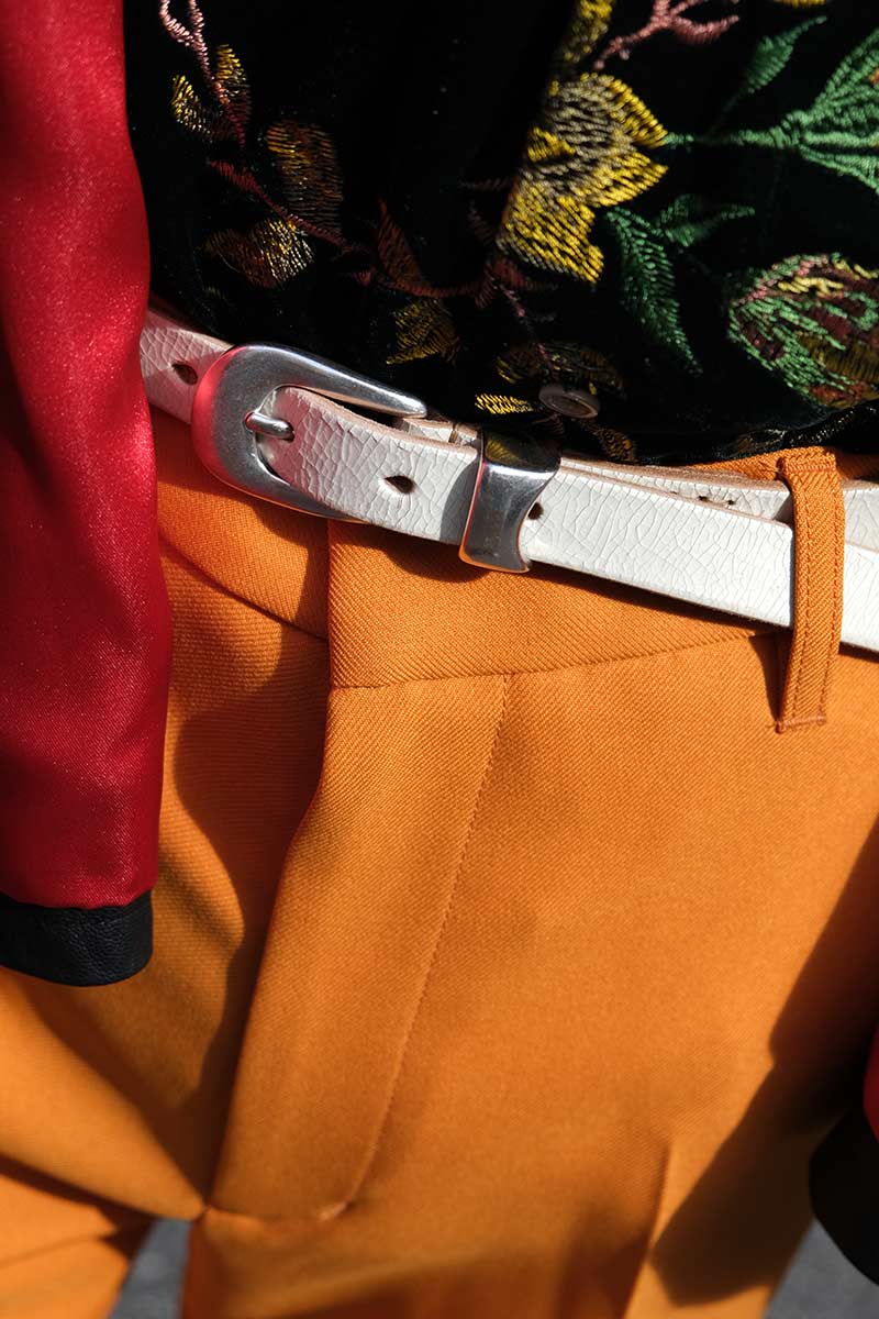 OUR LEGACY 2cm CARD DECK BELT ピンク 70cm Our Legacy - 2 cm Card