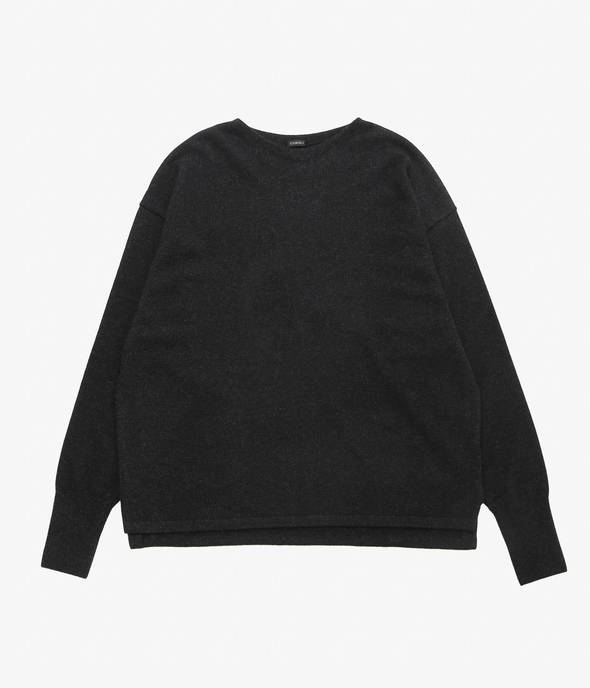 COMOLI ''カシミヤ コモリニット'' (CHARCOAL) – THE STORE BY MAIDENS