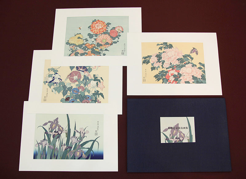 Katsushika Hokusai（葛飾北斎） 葛飾北斎「北斎花鳥画集」全10図