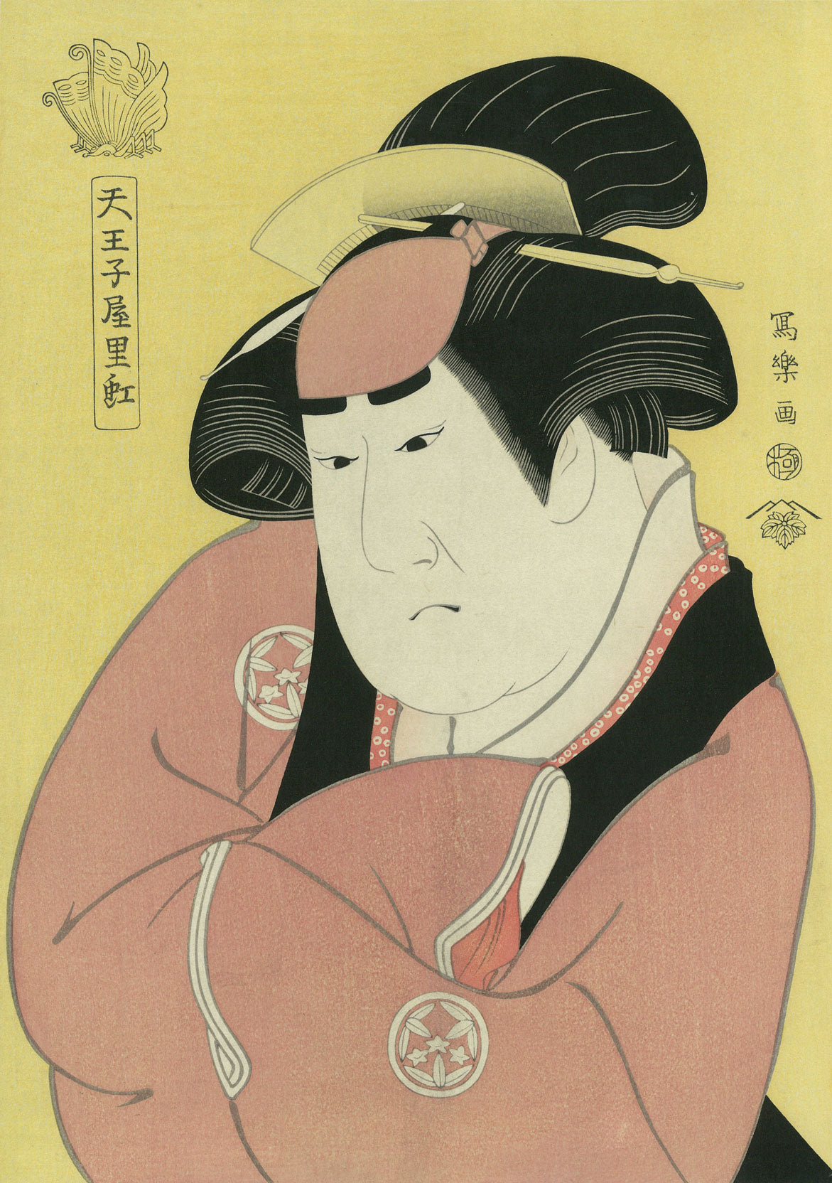 Toshusai Sharaku（東洲斎写楽） 東洲斎写楽「天王寺屋里虹（二代目