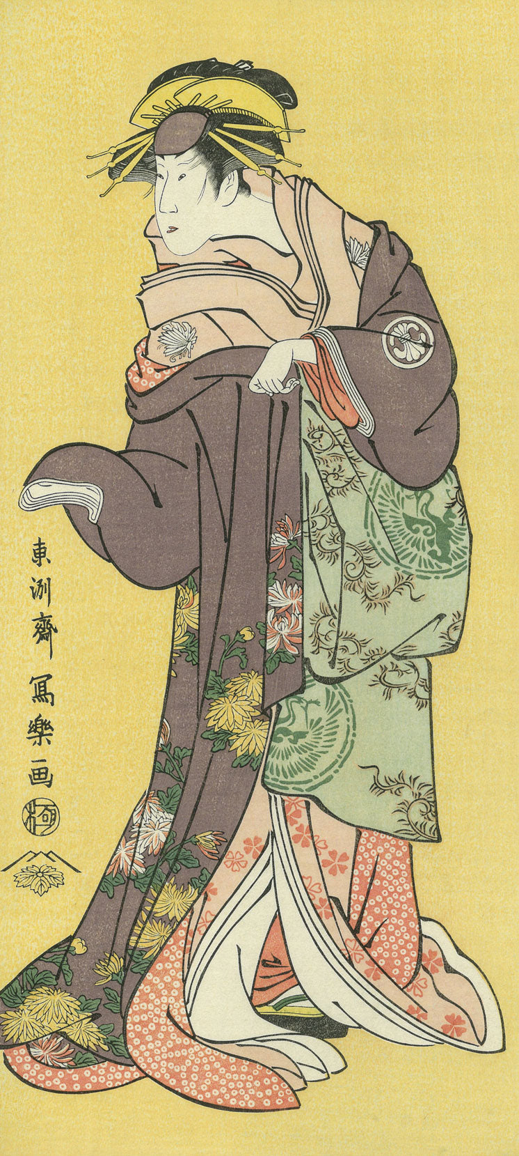 Toshusai Sharaku（東洲斎写楽） 東洲斎写楽「三代目瀬川菊之丞 傾城