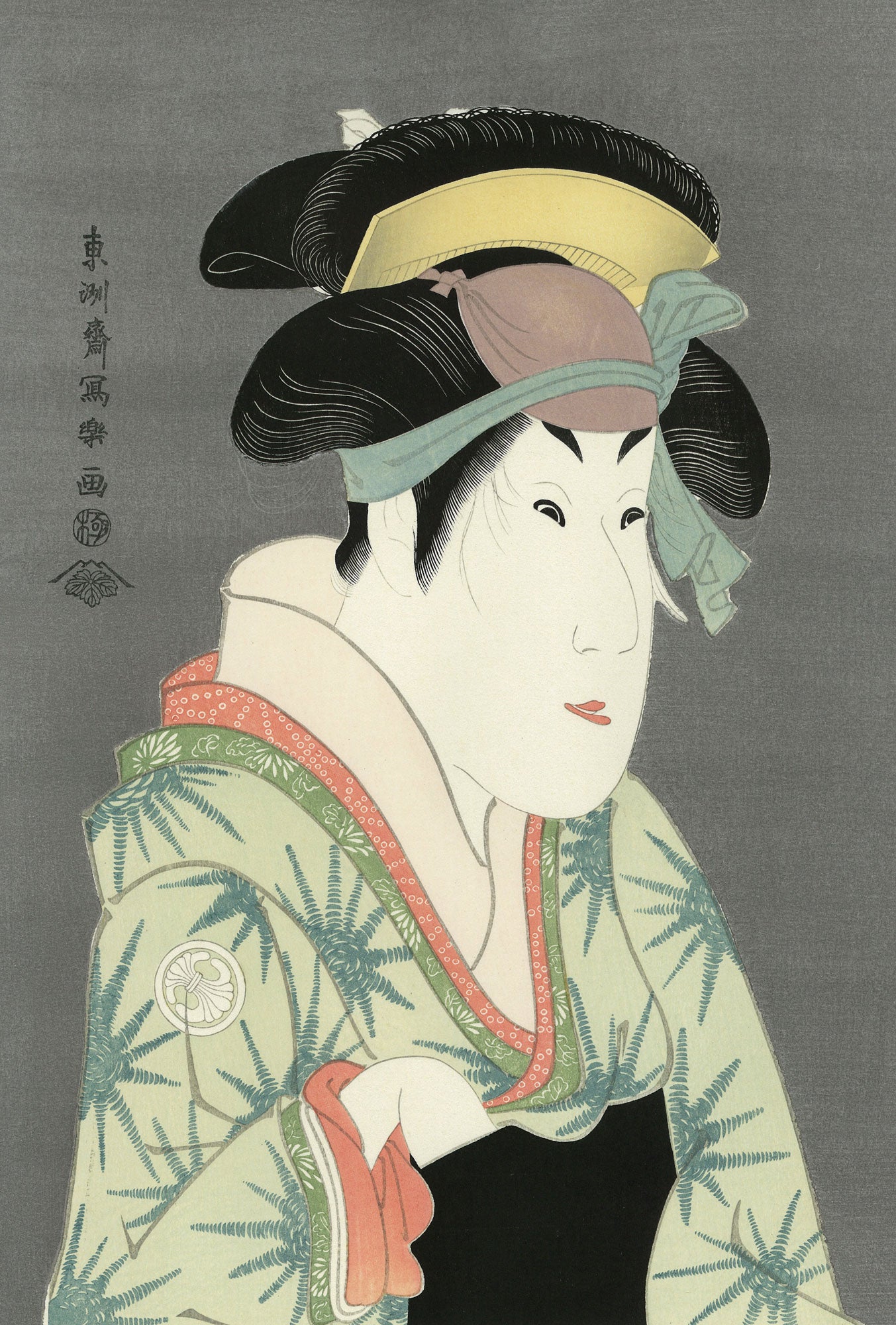 Toshusai Sharaku（東洲斎写楽） 東洲斎写楽「三代目瀬川菊之丞 田辺