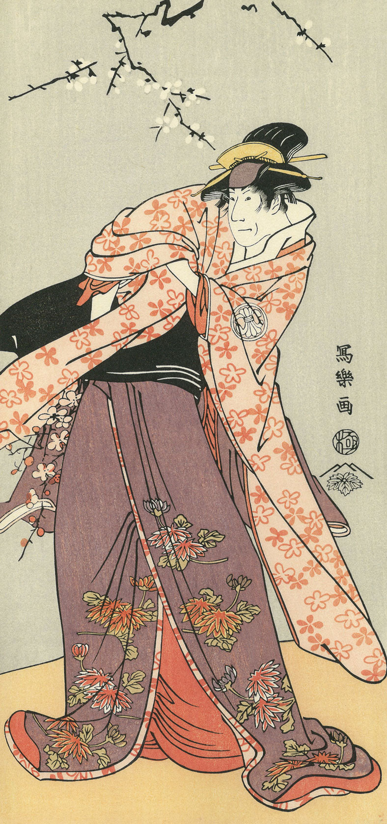 Toshusai Sharaku（東洲斎写楽） 東洲斎写楽「三代目瀬川菊之丞 白拍子