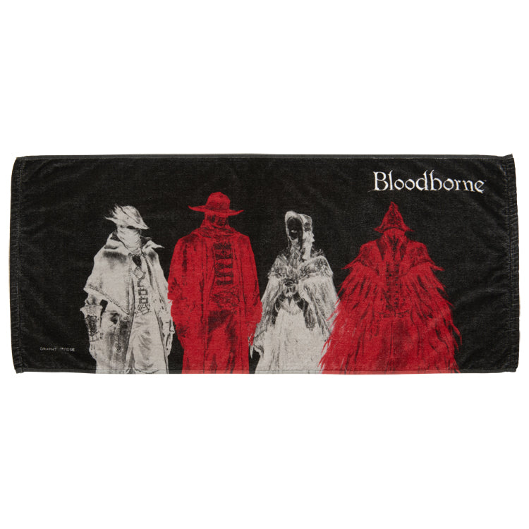 Bloodborne サポータータオル (Bloodborne バイカラーグラフィック