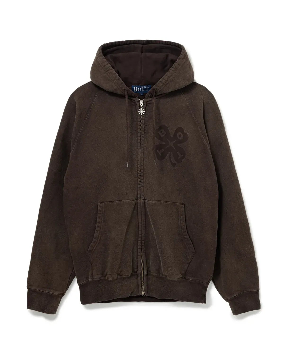 BoTT(ボット) / Washed Luckey Logo Zip Hoodie | 公式通販・JACK in