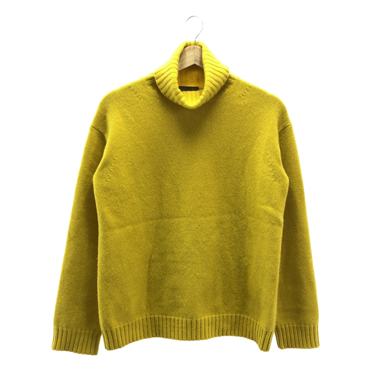 Drawer / ドゥロワー | 7Gカシミヤタートルネック スリット ニット