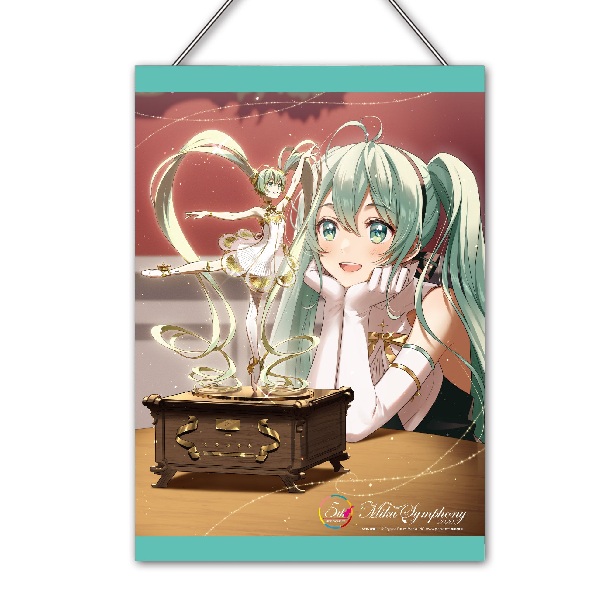 初音ミク 20th anniversary タペストリー 初音ミク NT B2タペストリー