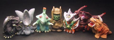 ガメラ ガッパ ギララ 特撮大百科mini