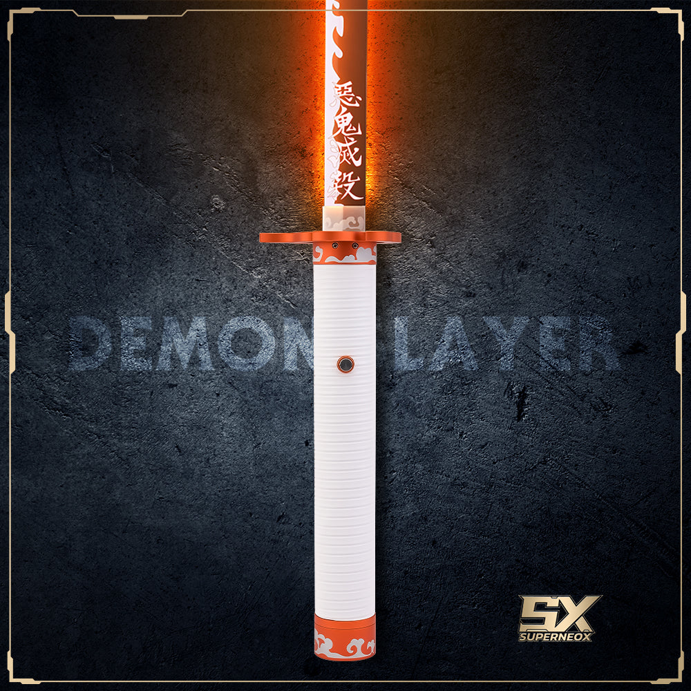 鬼滅の刃ライトセーバー｜煉獄杏寿郎・炎柱の日輪刀レプリカ – SUPERNEOX®