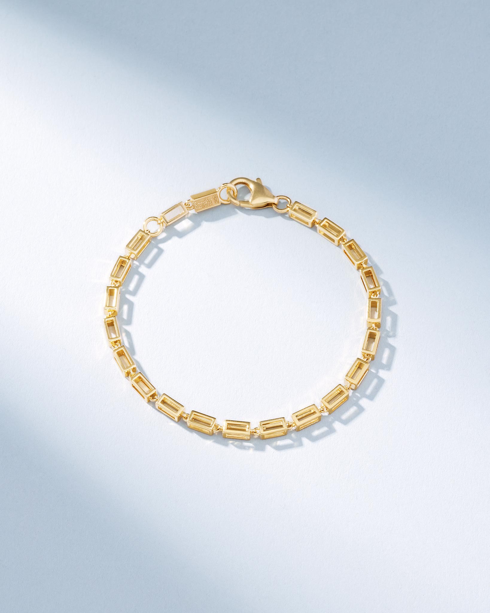Block-Chain Air Thick Bracelet | SUZANNE KALAN®