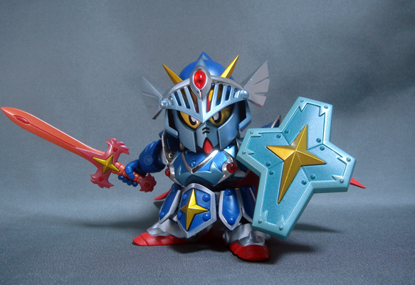 SDガンダム外伝シリーズ「騎士ガンダム」ジムヘンソン×霞の鎧 2体