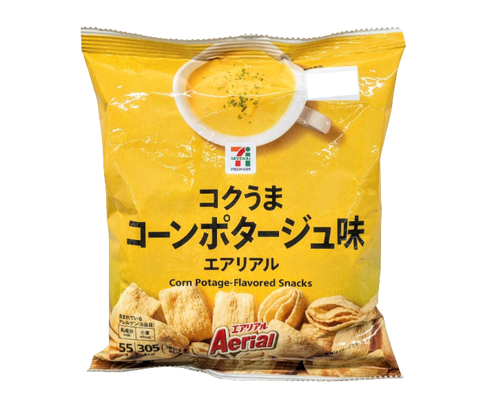 7-Eleven Japan Aerial Corn Potage Corn Snack – Saku Saku Mart
