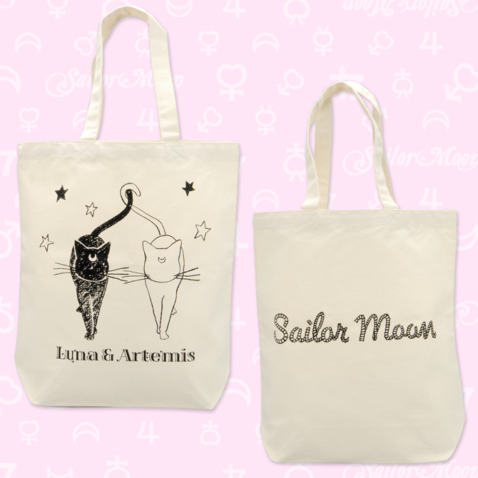 ルナ＆アルテミストートバッグ：美少女戦士セーラームーン 30周年