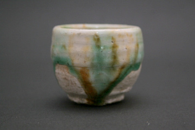 内田鋼一・硝子釉三彩酒呑 三和堂（東京・日本橋）｜三重県｜四日市｜盃