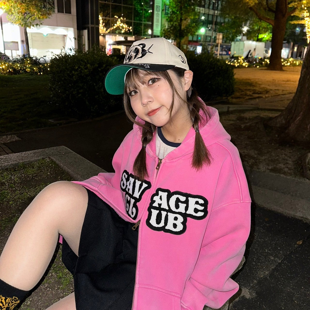 CULT SHORT ZIP HOODIE – SAVAGE CLUB🤤