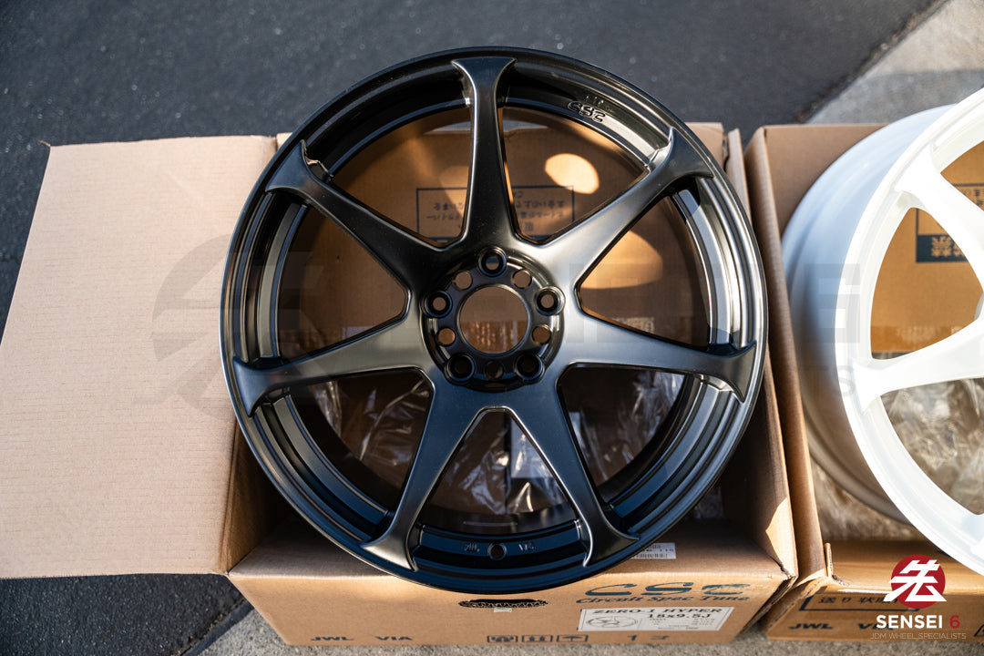CST Zero-1 Hyper / 18x9.5 +15 / 5x114.3 / Flat Black (FBK) – Sensei 6