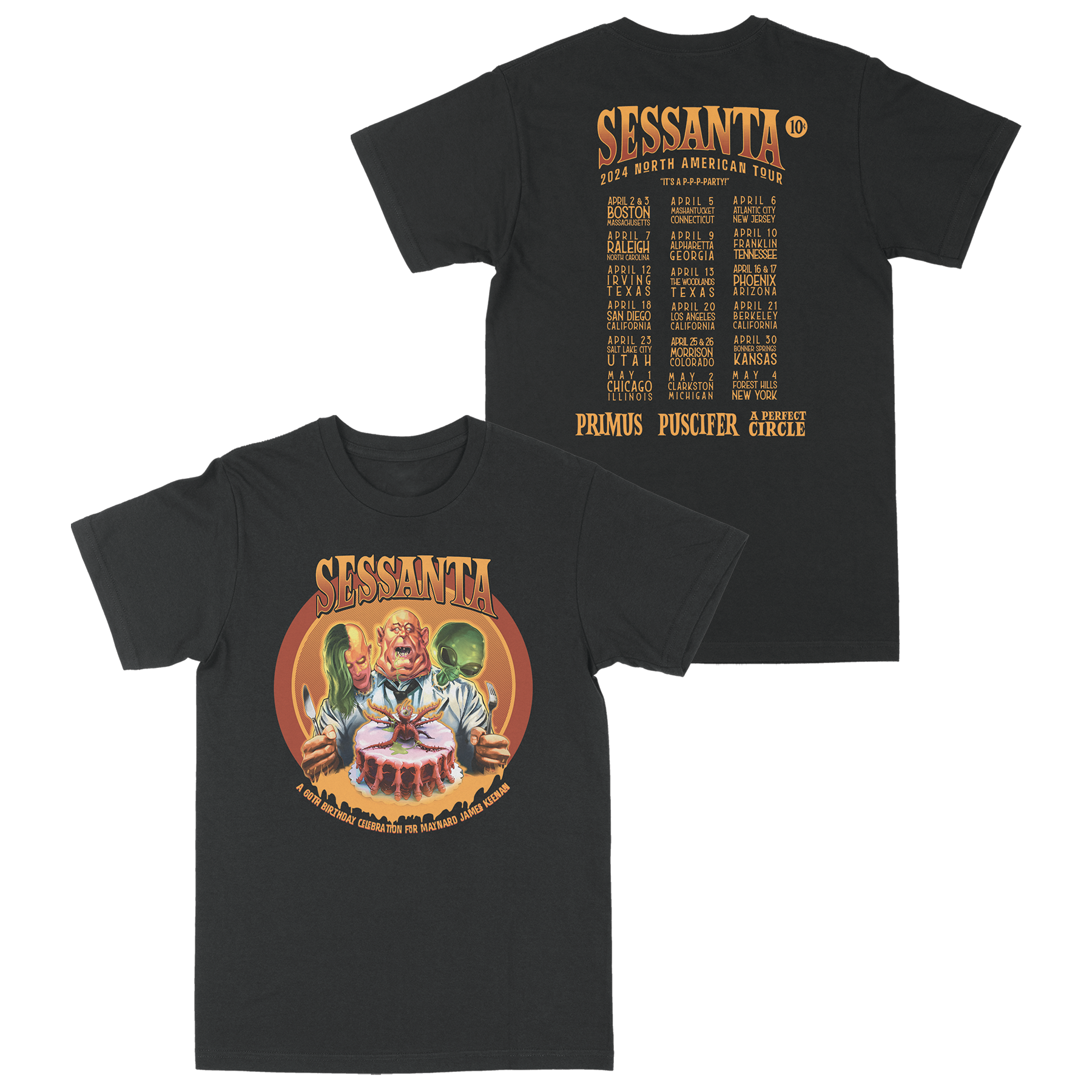 Three Headed Tour T-Shirt – Sessanta