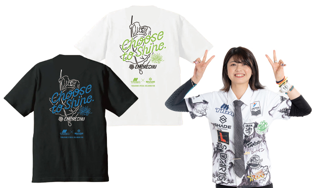 坂口優希恵選手コラボTシャツ2023 | SHADE