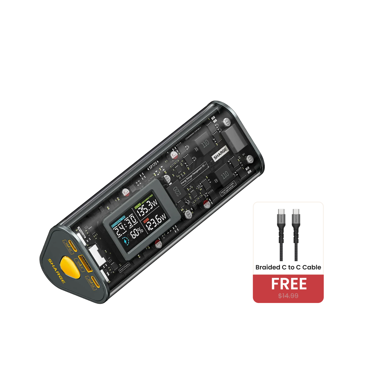 猫たわたわ スケルトン SHARGE SHARGEEK170W 24000 スケルトンSHARGE