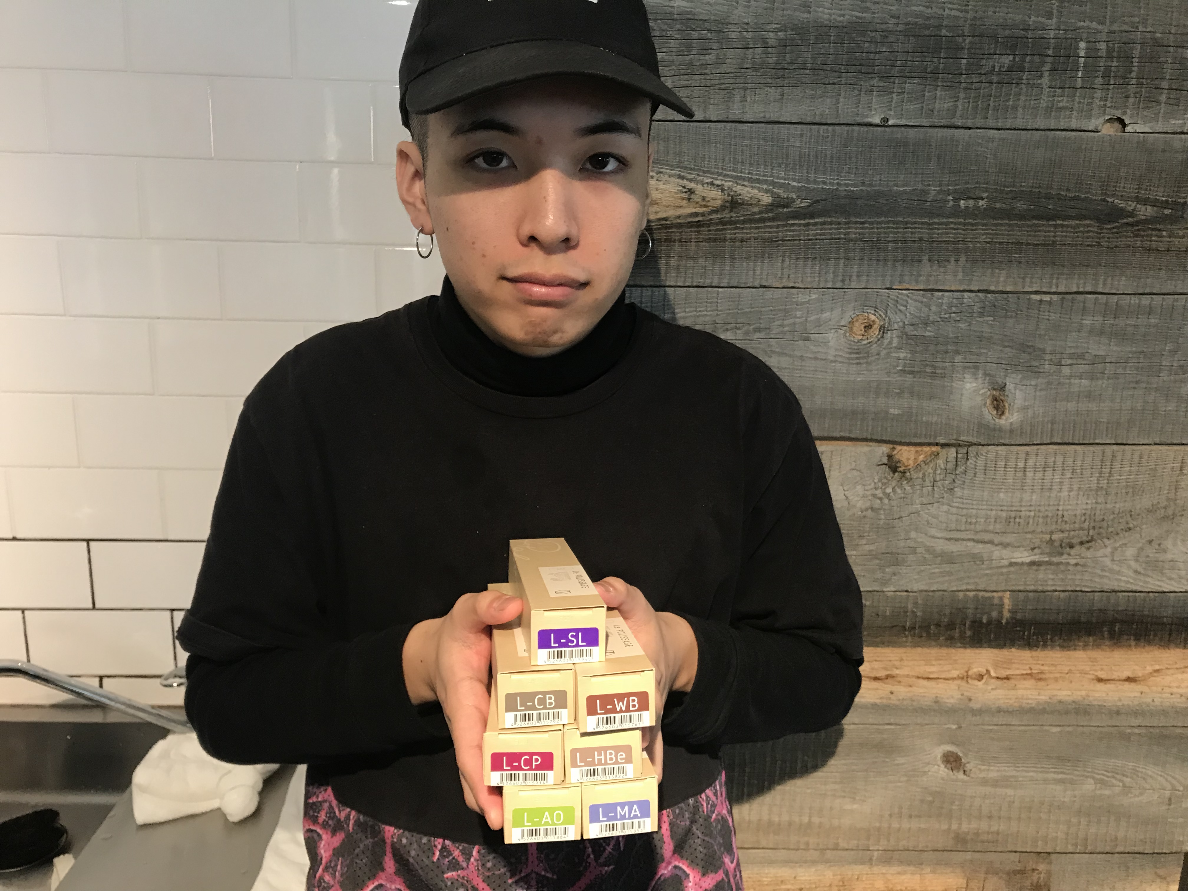 DEMIさんから新発売のルポリサージュ（LEPOLISSAGE）を実際に染めて