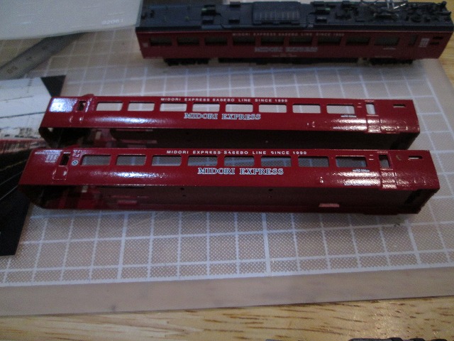 Nゲージ JR九州 485系RED EXPRESS MIDORI EXPRESS