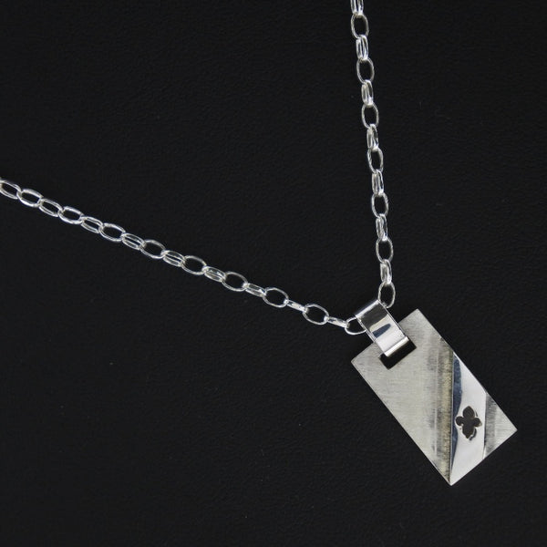 PATRICK COX】パトリックコックス プレート ネックレス シルバー925