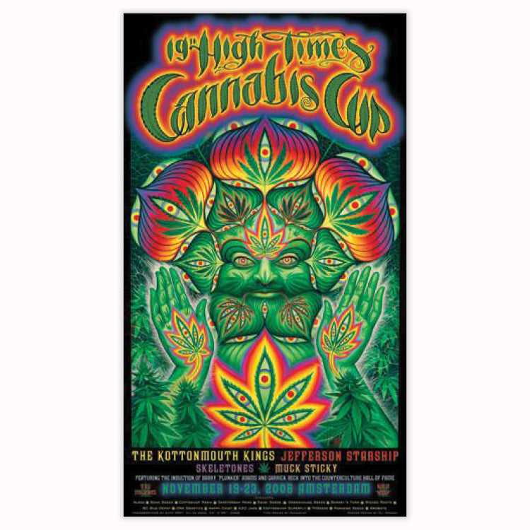 Cannabacchus Cannabis Cup - Poster – CoSM Shop